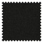 Banc capitonné Nordic Chic Tissu - Noir