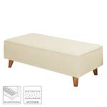 Banc capitonné Nordic Chic Tissu - Beige clair