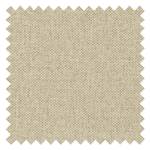 Gestoffeerde hocker Nordic Chic Geweven stof - Licht beige