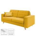 Schlafsofa Nordic Sleep Webstoff - Senfgelb - Breite: 232 cm