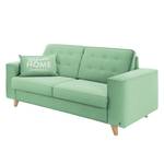 Schlafsofa Nordic Sleep Webstoff - Mintgrün - Breite: 232 cm