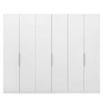 Armoire SKØP glass wood Verre mat blanc - 270 x 236 cm - Classic