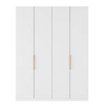 Armoire SKØP glass wood Verre mat blanc - 181 x 236 cm - Classic