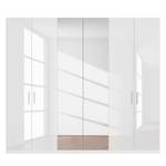 Armoire SKØP XI Blanc brillant / Miroir en cristal - 270 x 236 cm - Classic
