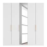 Armoire SKØP glass wood reflect Verre blanc mat / Miroir en cristal - 225 x 222 cm - Premium