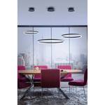 LED-hanglamp Titus Aluminium/plexiglas - 1 lichtbron - Diameter: 40 cm