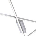 LED-plafondlamp Stick Staal/melkglas - 1 lichtbron