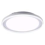 LED-Deckenleuchte Lars Aluminium / Acrylglas - 1-flammig - Durchmesser: 45 cm