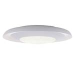 LED-plafondlamp Sarina Plexiglas/aluminium - 1 lichtbron - Diameter: 76 cm