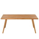 Table Woodha Skandi Chêne massif - Chêne - Largeur : 180 cm - Sans rallonge