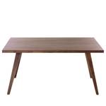 Eettafel Woodha Scandi massief acaciahout - Walnoot - Breedte: 160 cm - Zonder functie