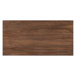 Eettafel Woodha X massief acaciahout/staal - Walnoot - Breedte: 180 cm - Zonder functie - Zilver