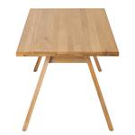 Eettafel Woodha Scandi massief beukenhout - Beuk - Breedte: 180 cm - Zonder functie