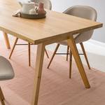 Table Woodha Skandi Hêtre massif - Hêtre - Largeur : 180 cm - Sans rallonge