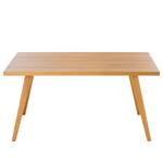 Eettafel Woodha Scandi massief beukenhout - Beuk - Breedte: 160 cm - Zonder functie