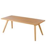 Eettafel Woodha Scandi massief beukenhout - Beuk - Breedte: 200 cm - Zonder functie