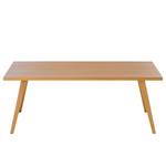 Table Woodha Skandi Hêtre massif - Hêtre - Largeur : 200 cm - Sans rallonge