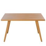 Table Woodha Skandi Hêtre massif - Hêtre - Largeur : 140 cm - Sans rallonge