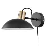 Wandlamp Flov II staal - zwart