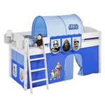 Spielbett IDA 4105 Star Wars Blau Kiefer massiv - Star Wars Blau