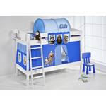 Spielbett IDA 4105 Star Wars Blau Kiefer massiv - Star Wars Blau