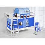 Spielbett IDA 4105 Dragons Blau Kiefer massiv -  Dragons Blau