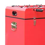 Kühlbox mit Kicker Tumblong Stahl - Rot