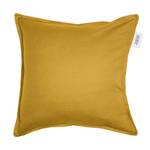 Housse de coussin SW-Lino Tissu mélangé - Miel