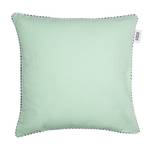 Housse de coussin SW-Doppio Tissu mélangé - Menthe