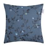 Housse de coussin SW-Punto Tissu mélangé - Bleu jean