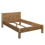 Houten bed Porto Alegre I Geolied massief moeraseikenhout - 140 x 200cm