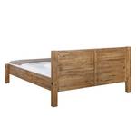 Houten bed Porto Alegre I Geolied massief moeraseikenhout - 180 x 200cm