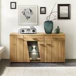 Sideboard Kalorama Eiche massiv - Eiche Artisan / Beton Dekor