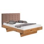 Houten bed Lund I Geolied massief wild eikenhout - 180 x 200cm - Geen opbergruimte