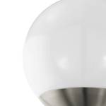 LED-Wandleuchte Nisia Polycarbonat / Edelstahl - 1-flammig