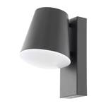 LED-Wandleuchte Caldiero Acrylglas / Stahl - 1-flammig - Grau