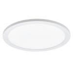 LED-plafondlamp Sarsina polycarbonaat / aluminium - 1 lichtbron - Diameter: 30 cm