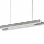 LED-Pendelleuchte Fraioli I Polycarbonat / Aluminium - 2-flammig