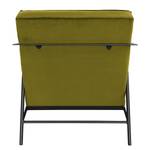 Fauteuil Canoas II Velours - Velours Ravi: Avocat