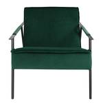 Fauteuil Canoas II Velours - Velours Ravi: Vert vieilli