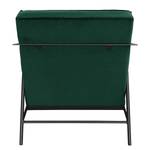 Fauteuil Canoas II Velours - Velours Ravi: Vert vieilli