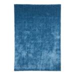 Hochflorteppich Alessia Kunstfaser - Jeansblau - 50 x 80 cm