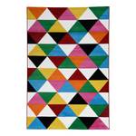 Kurzflorteppich Monia Trio Kunstfaser - Mehrfarbig - 80 x 150 cm