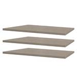 Planken Rauch (set van 3) Beige - Plaatmateriaal - 43 x 2.2 x 50 cm