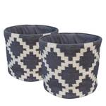 Mand Mutari (2-delige set) katoen - grijs/beige