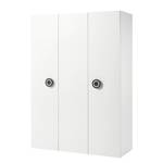 Armoire Minimo Corps et façade : MDF - Blanc