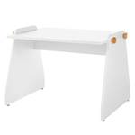 Bureau Minimo MDF - Blanc / Chêne naturel