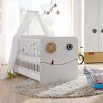 Babyzimmer hülsta now minimo III (5-tlg) Weiß / Hellbraun