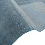 Kurzflorteppich Lyrical 110 Baumwollstoff - Jeansblau - 200 x 290 cm