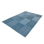 Kurzflorteppich Lyrical 110 Baumwollstoff - Jeansblau - 160 x 230 cm